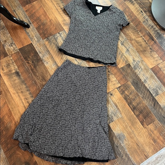 Talbots Dresses & Skirts - Talbots Pure Silk set - shirt and skirt